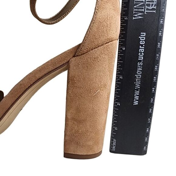 SAM EDELMAN- Women’s Yaria Studded Suede Leather Block Heel Ankle Strap, Size 10 - Picture 15 of 16